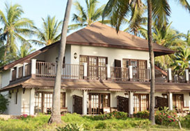 Luxury beachfront villa