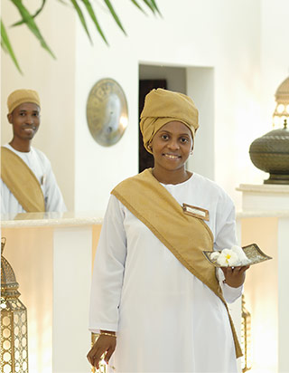 Request Resort concierge service