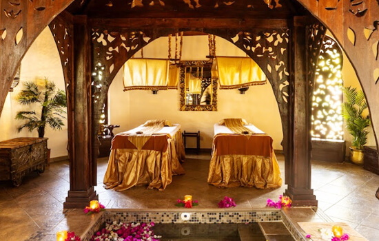 Breezes Zanzibar wellness spa interior