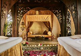 Spa Treatment setup