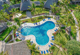 ArialView od swimming pool